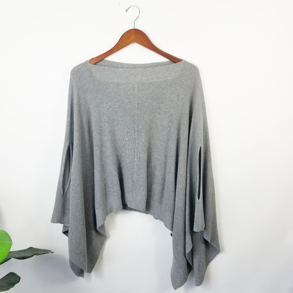 LULULEMON Forward Flow Cape Poncho Heathered Gray - Picture 7 of 9